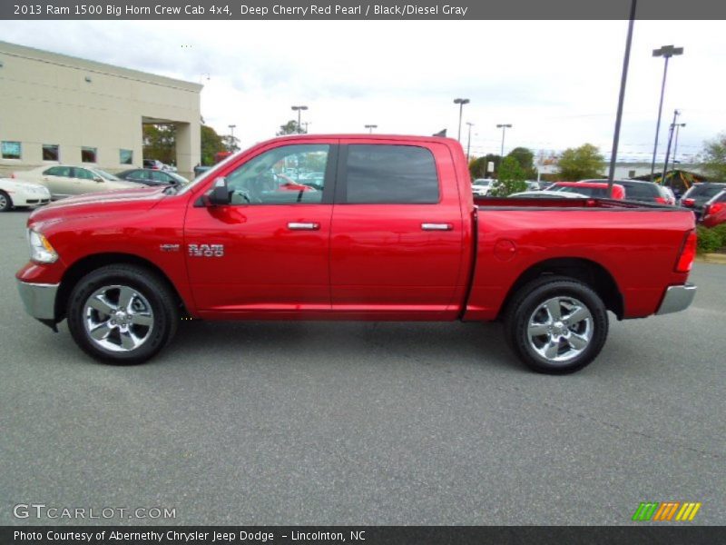  2013 1500 Big Horn Crew Cab 4x4 Deep Cherry Red Pearl