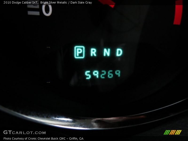 Bright Silver Metallic / Dark Slate Gray 2010 Dodge Caliber SXT