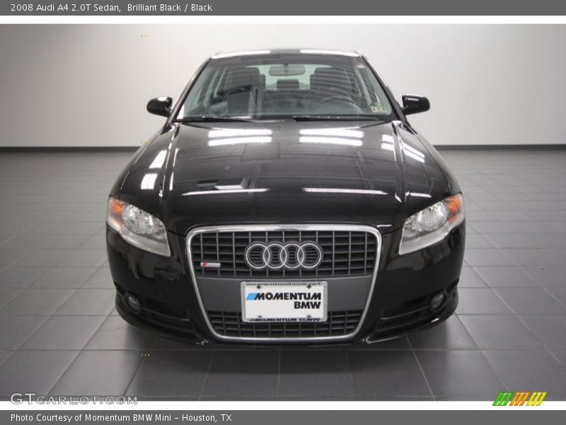 Brilliant Black / Black 2008 Audi A4 2.0T Sedan