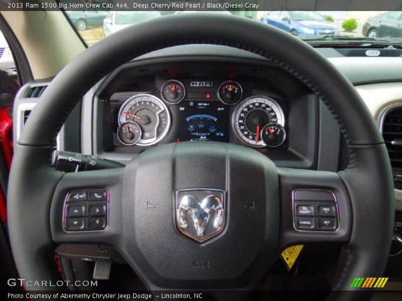 Controls of 2013 1500 Big Horn Crew Cab 4x4