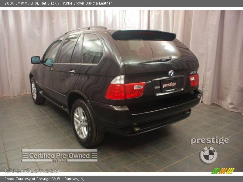 Jet Black / Truffle Brown Dakota Leather 2006 BMW X5 3.0i