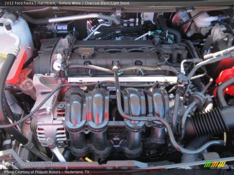 2013 Fiesta S Hatchback Engine - 1.6 Liter DOHC 16-Valve Ti-VCT Duratec 4 Cylinder