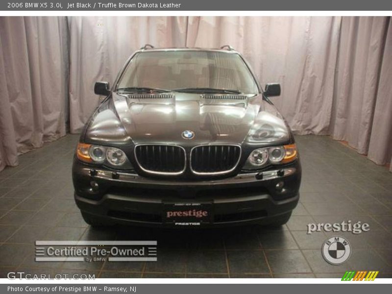 Jet Black / Truffle Brown Dakota Leather 2006 BMW X5 3.0i