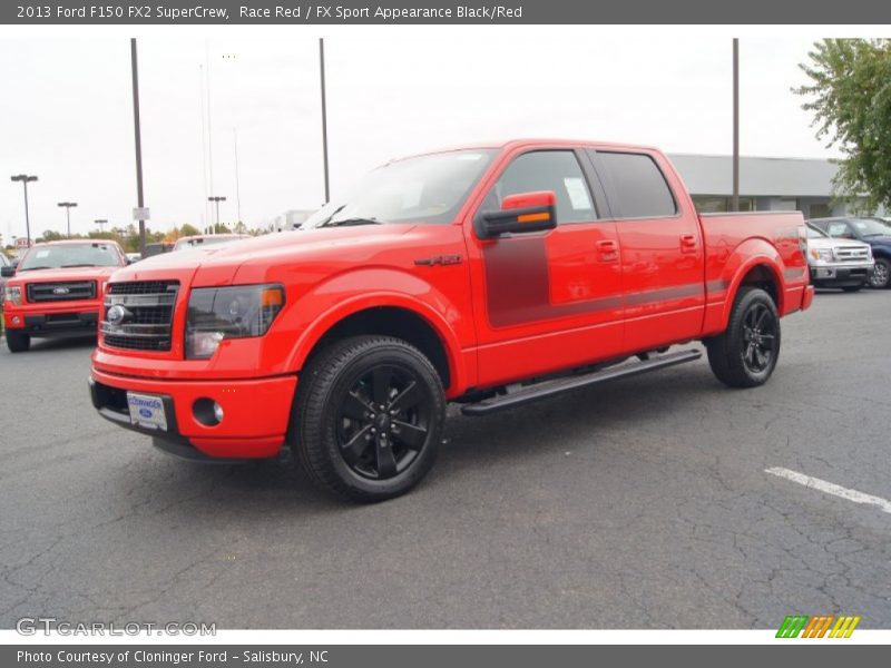 Race Red / FX Sport Appearance Black/Red 2013 Ford F150 FX2 SuperCrew