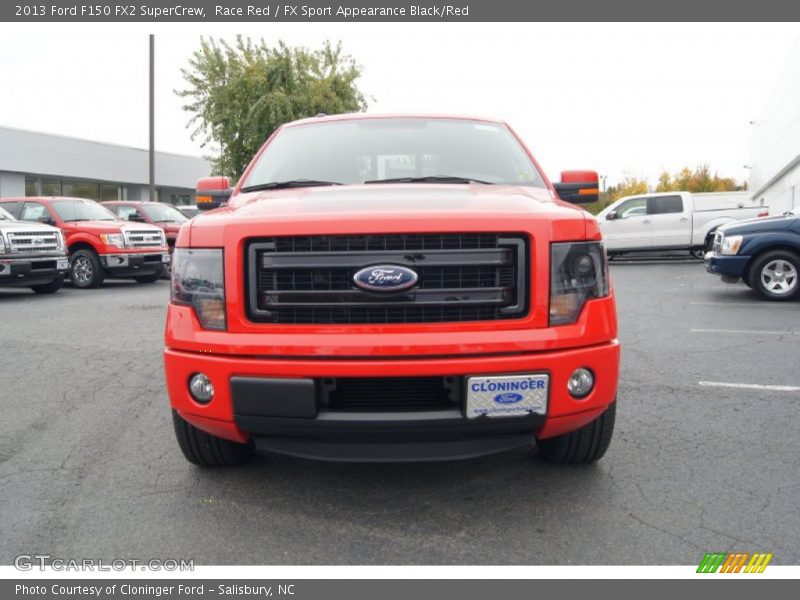 Race Red / FX Sport Appearance Black/Red 2013 Ford F150 FX2 SuperCrew