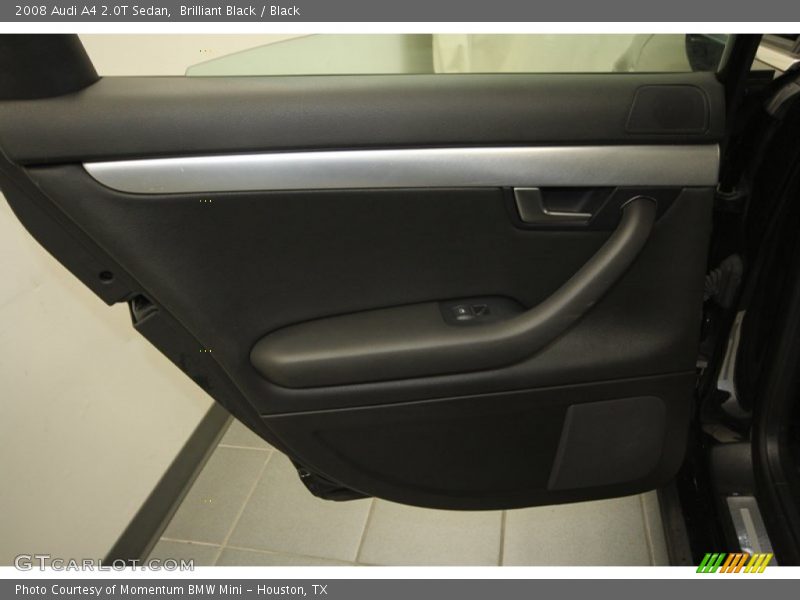 Brilliant Black / Black 2008 Audi A4 2.0T Sedan