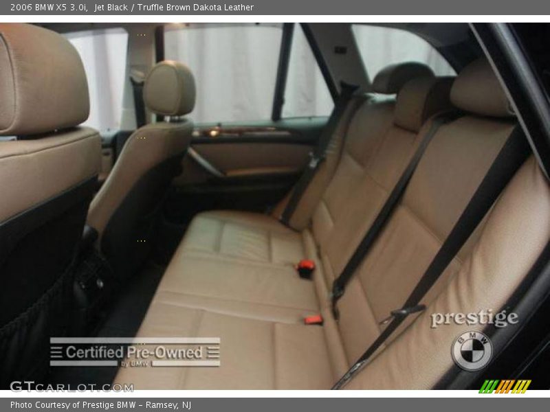Jet Black / Truffle Brown Dakota Leather 2006 BMW X5 3.0i