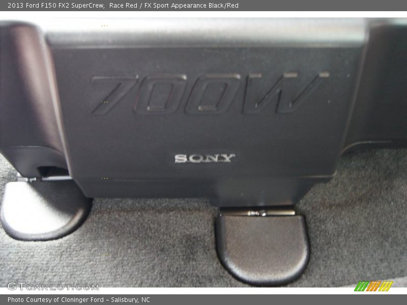 Race Red / FX Sport Appearance Black/Red 2013 Ford F150 FX2 SuperCrew