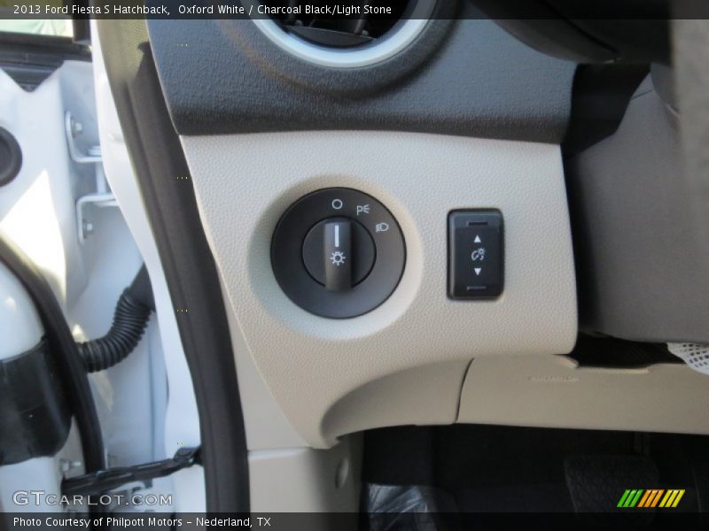 Controls of 2013 Fiesta S Hatchback