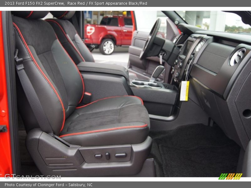 Race Red / FX Sport Appearance Black/Red 2013 Ford F150 FX2 SuperCrew