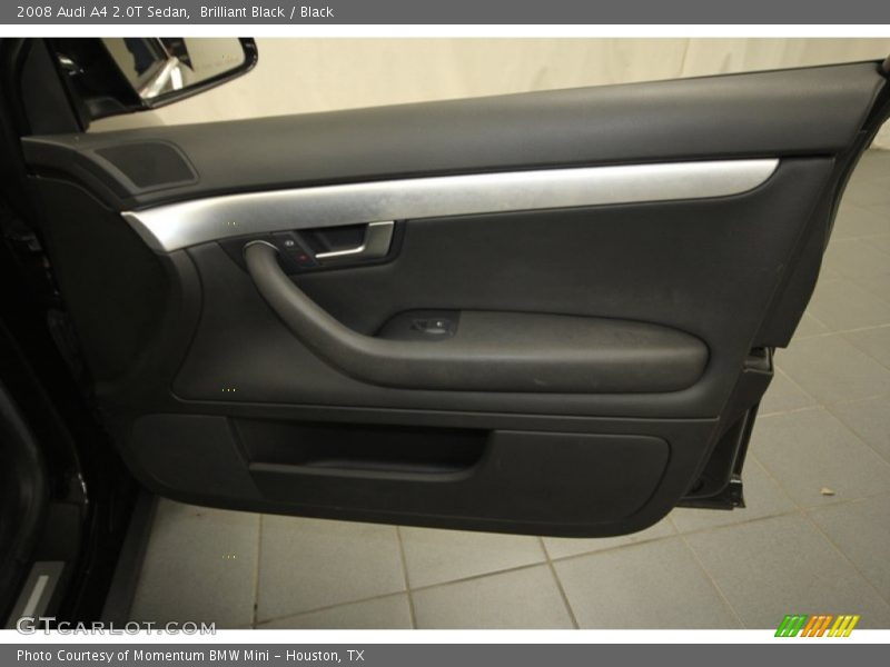 Brilliant Black / Black 2008 Audi A4 2.0T Sedan