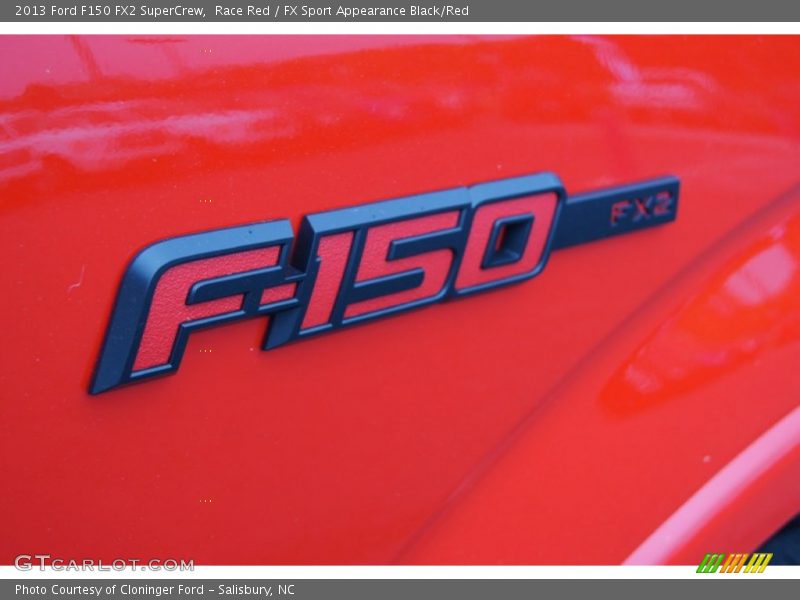 Race Red / FX Sport Appearance Black/Red 2013 Ford F150 FX2 SuperCrew