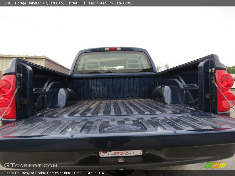 Patriot Blue Pearl / Medium Slate Gray 2005 Dodge Dakota ST Quad Cab