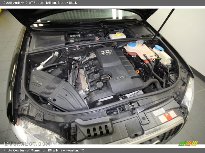 Brilliant Black / Black 2008 Audi A4 2.0T Sedan