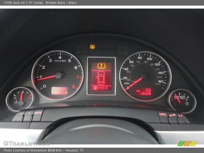 Brilliant Black / Black 2008 Audi A4 2.0T Sedan