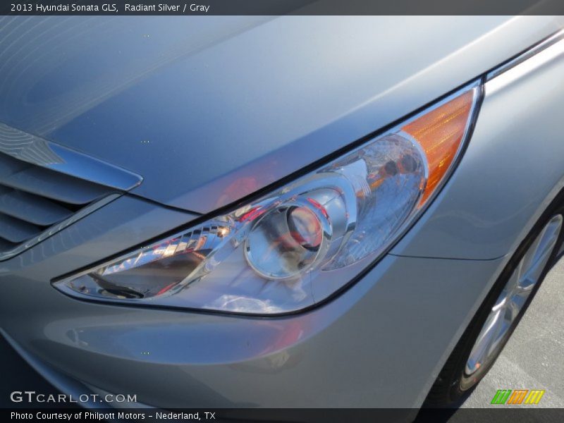 Radiant Silver / Gray 2013 Hyundai Sonata GLS