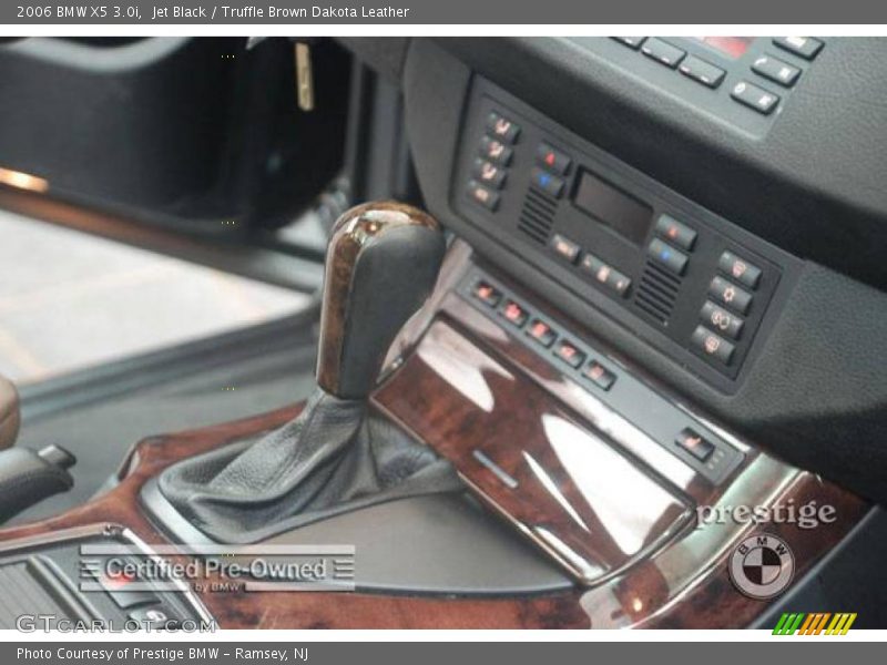 Jet Black / Truffle Brown Dakota Leather 2006 BMW X5 3.0i