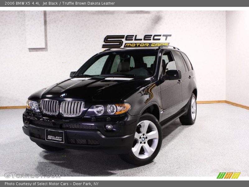 Jet Black / Truffle Brown Dakota Leather 2006 BMW X5 4.4i