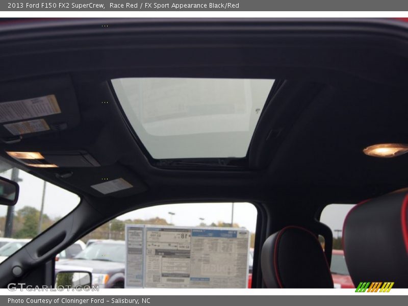 Race Red / FX Sport Appearance Black/Red 2013 Ford F150 FX2 SuperCrew