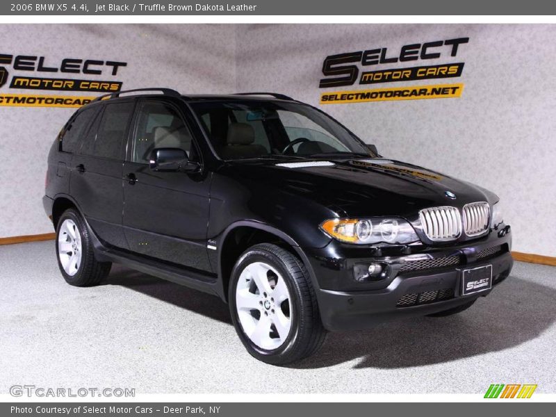Jet Black / Truffle Brown Dakota Leather 2006 BMW X5 4.4i