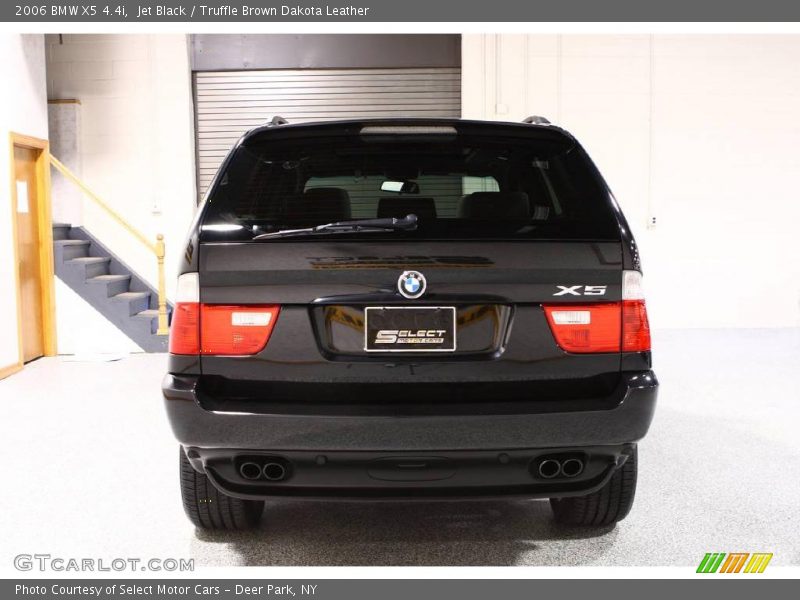 Jet Black / Truffle Brown Dakota Leather 2006 BMW X5 4.4i