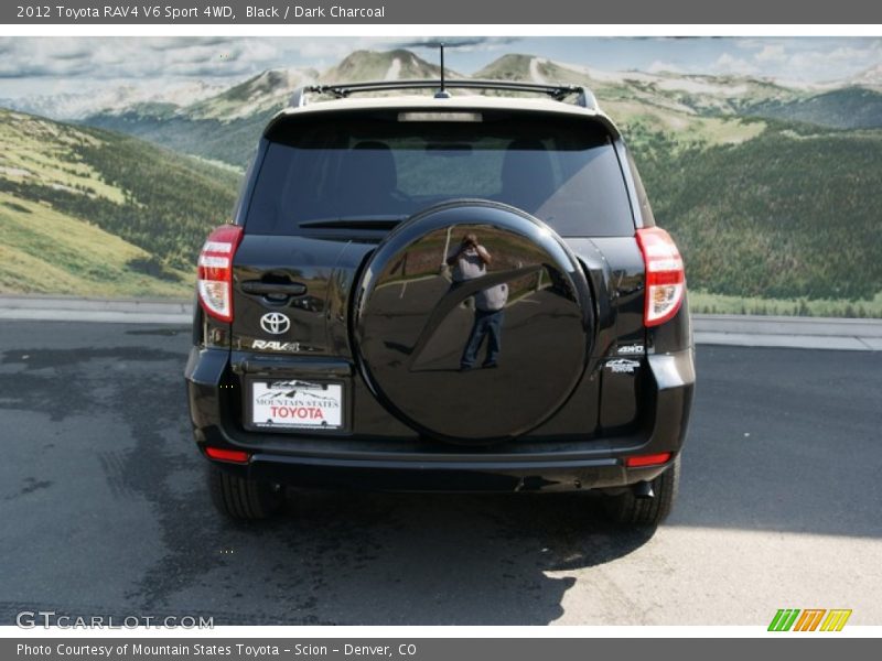 Black / Dark Charcoal 2012 Toyota RAV4 V6 Sport 4WD