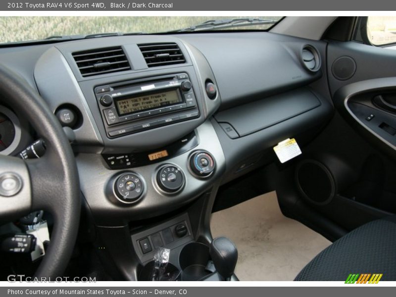 Black / Dark Charcoal 2012 Toyota RAV4 V6 Sport 4WD