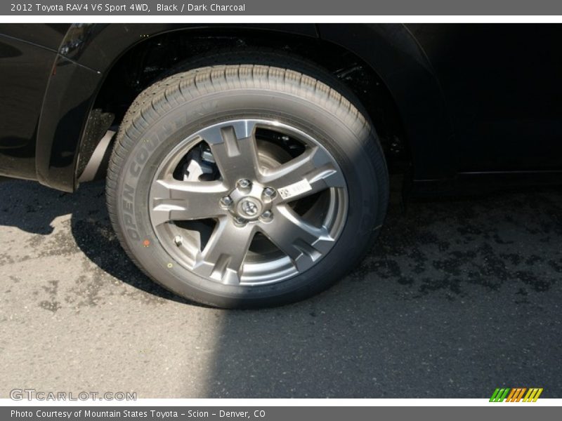 Black / Dark Charcoal 2012 Toyota RAV4 V6 Sport 4WD