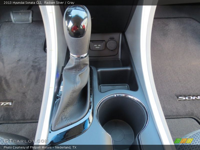 Radiant Silver / Gray 2013 Hyundai Sonata GLS