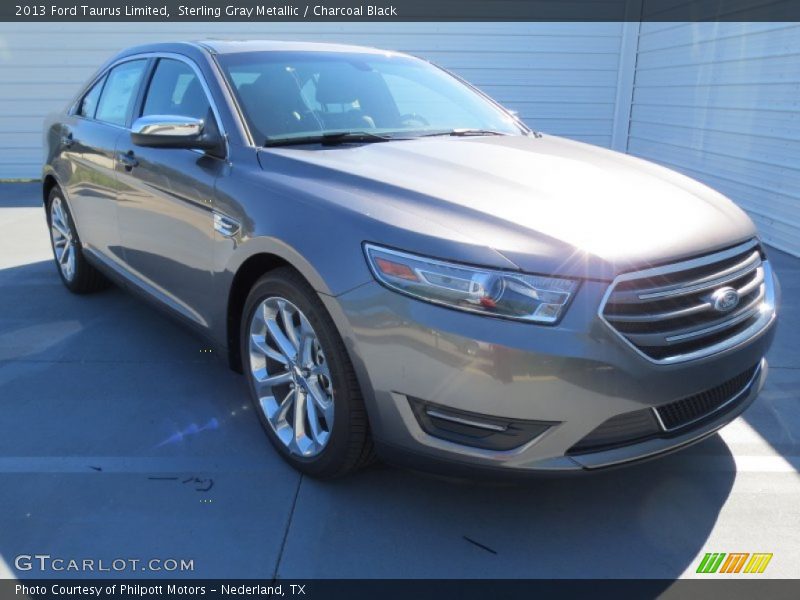 Sterling Gray Metallic / Charcoal Black 2013 Ford Taurus Limited