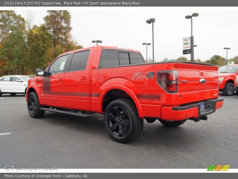  2013 F150 FX2 SuperCrew Race Red
