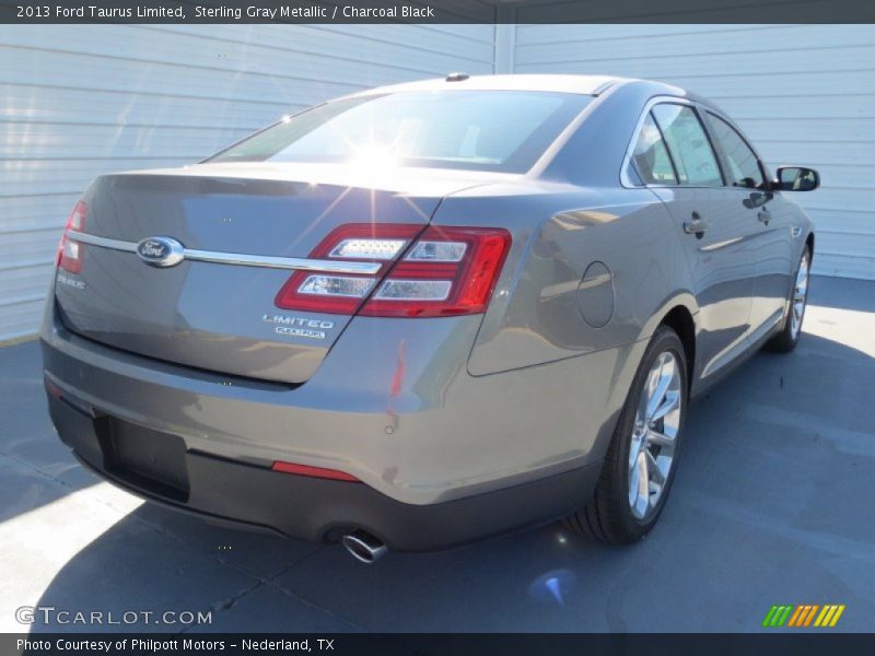 Sterling Gray Metallic / Charcoal Black 2013 Ford Taurus Limited