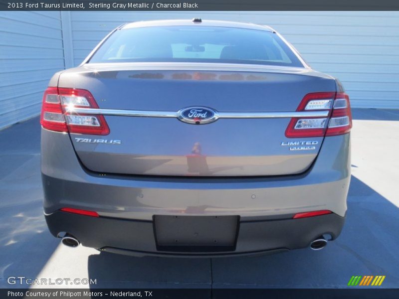 Sterling Gray Metallic / Charcoal Black 2013 Ford Taurus Limited