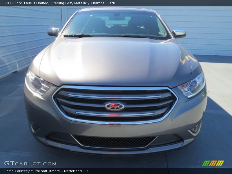 Sterling Gray Metallic / Charcoal Black 2013 Ford Taurus Limited