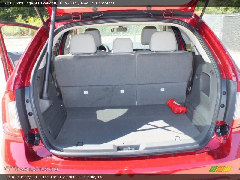 Ruby Red / Medium Light Stone 2013 Ford Edge SEL EcoBoost