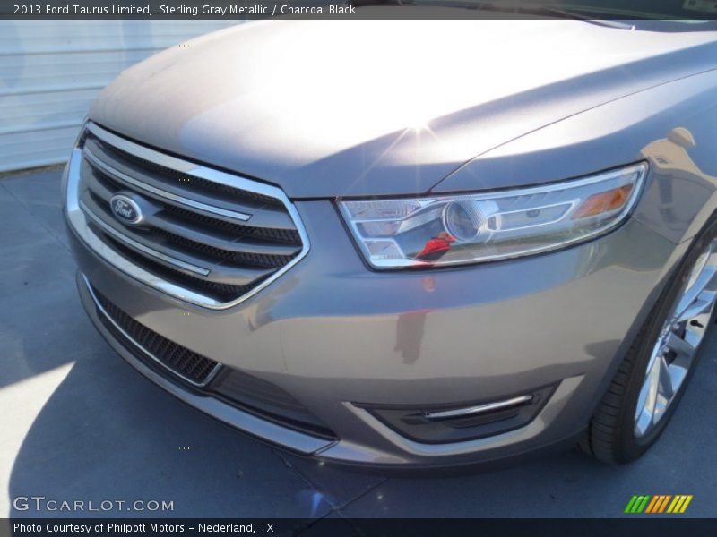 Sterling Gray Metallic / Charcoal Black 2013 Ford Taurus Limited