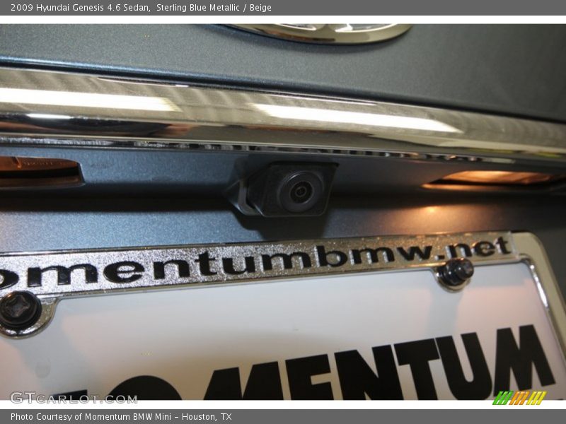 Sterling Blue Metallic / Beige 2009 Hyundai Genesis 4.6 Sedan