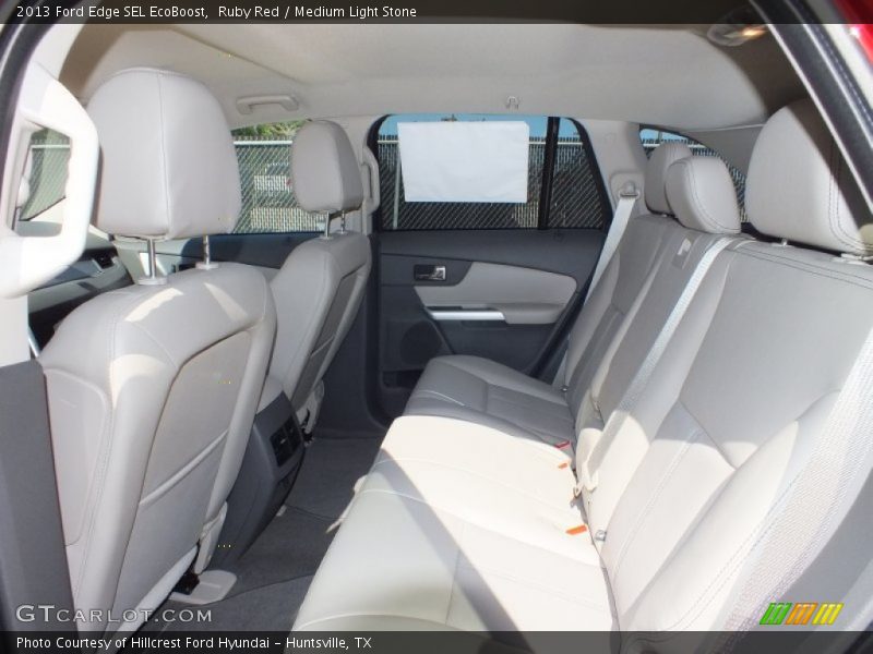 Ruby Red / Medium Light Stone 2013 Ford Edge SEL EcoBoost