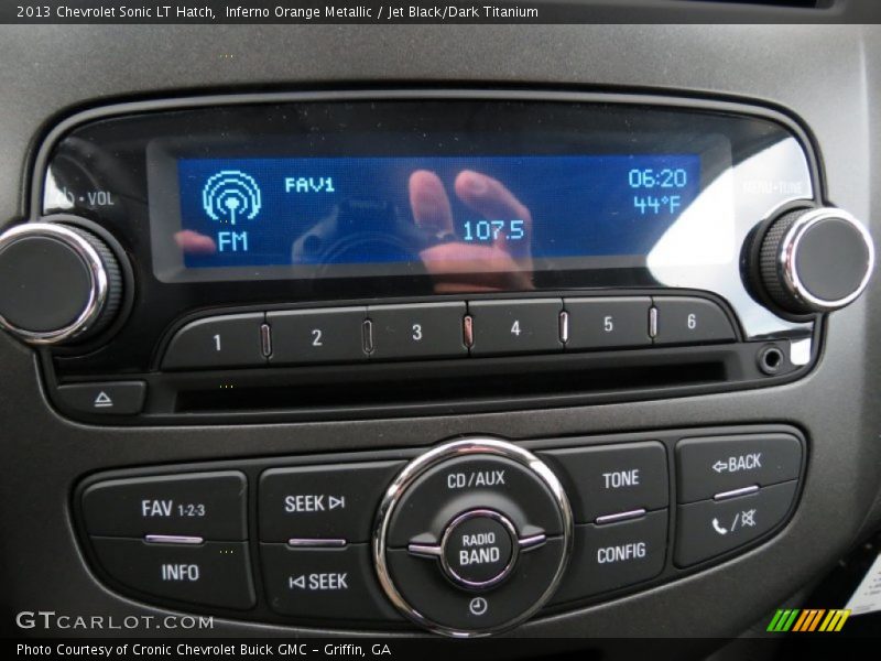 Audio System of 2013 Sonic LT Hatch