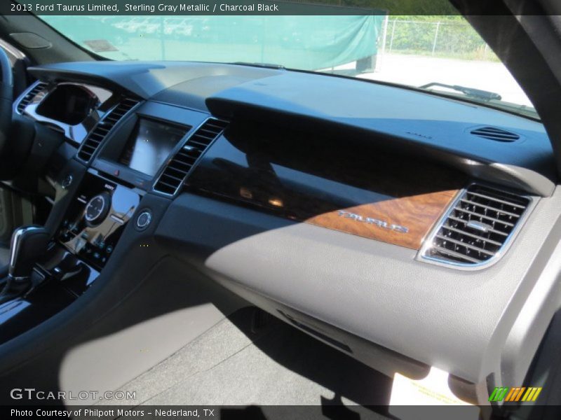 Sterling Gray Metallic / Charcoal Black 2013 Ford Taurus Limited