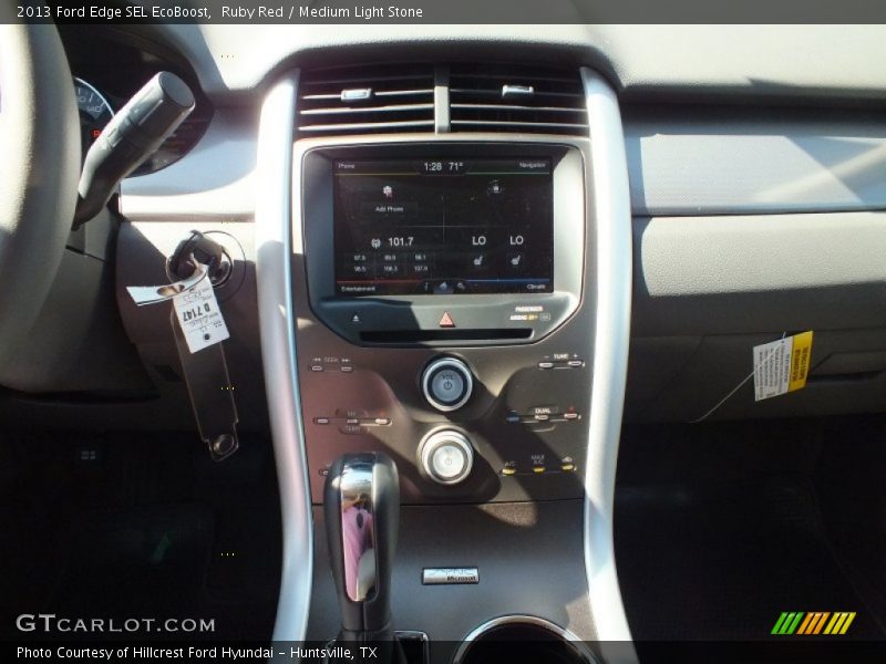 Ruby Red / Medium Light Stone 2013 Ford Edge SEL EcoBoost