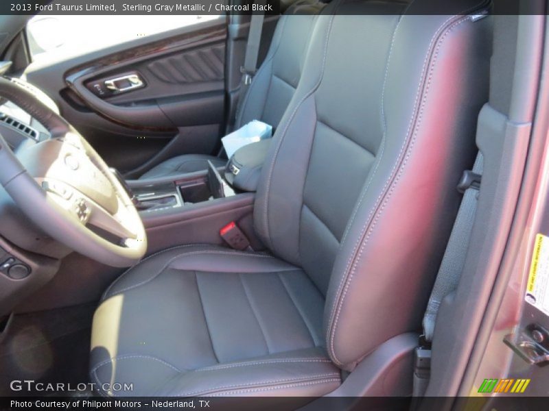 Sterling Gray Metallic / Charcoal Black 2013 Ford Taurus Limited