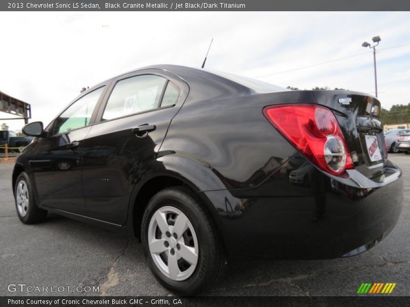 Black Granite Metallic / Jet Black/Dark Titanium 2013 Chevrolet Sonic LS Sedan