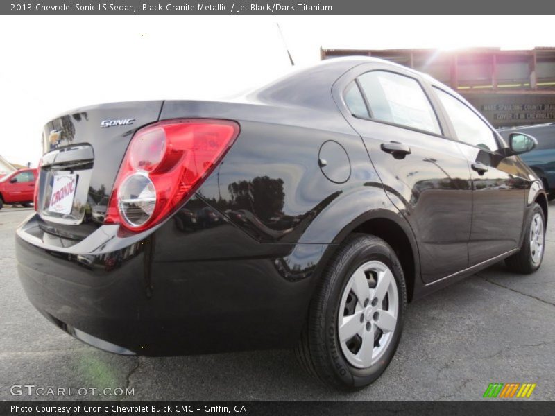 Black Granite Metallic / Jet Black/Dark Titanium 2013 Chevrolet Sonic LS Sedan