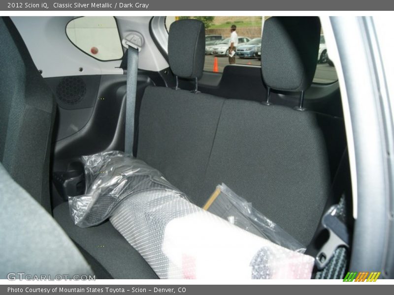 Classic Silver Metallic / Dark Gray 2012 Scion iQ