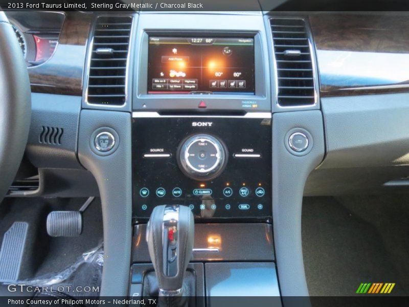 Sterling Gray Metallic / Charcoal Black 2013 Ford Taurus Limited