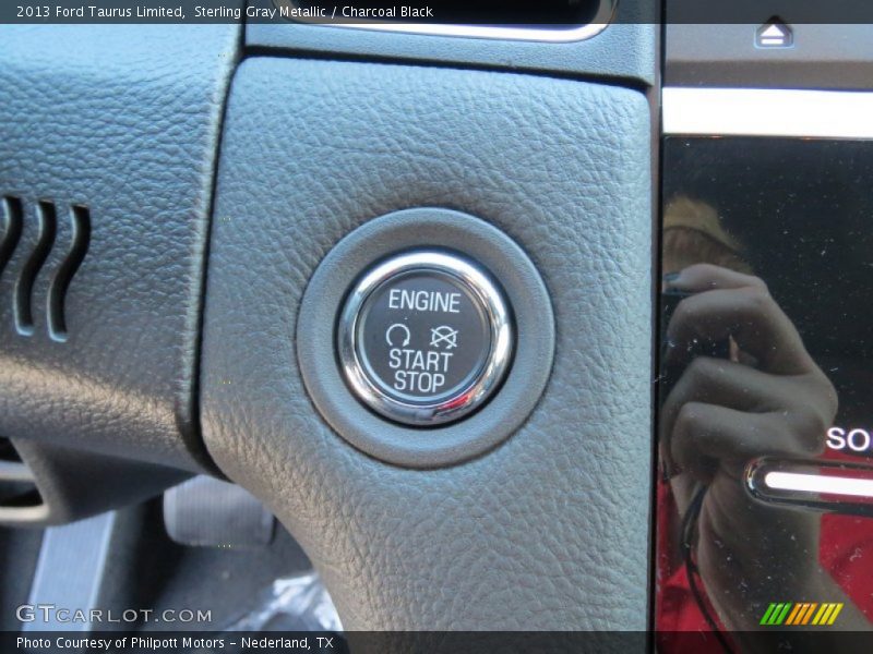 Sterling Gray Metallic / Charcoal Black 2013 Ford Taurus Limited