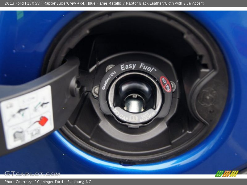 Easy Fuel, capless fuel filler - 2013 Ford F150 SVT Raptor SuperCrew 4x4