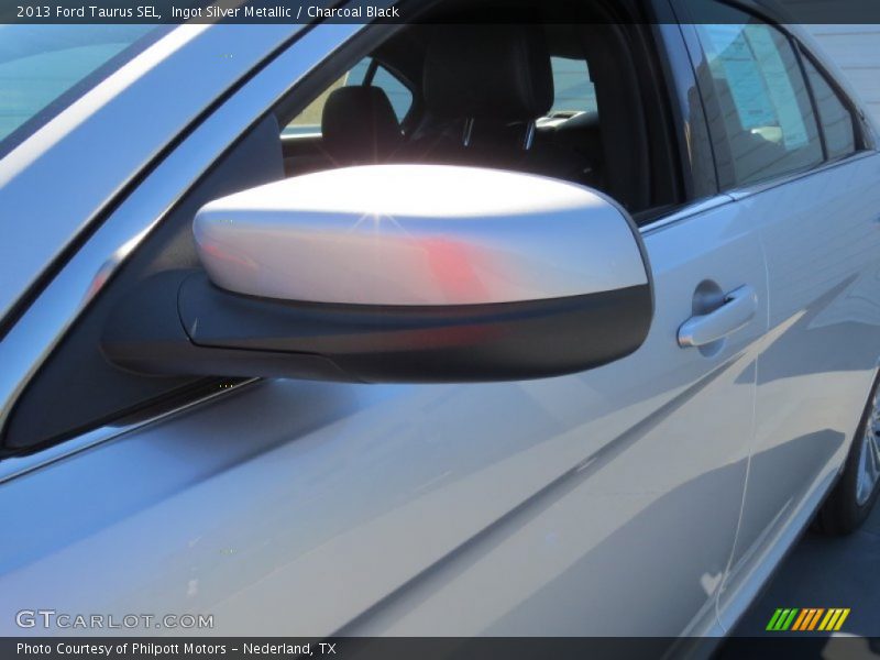 Ingot Silver Metallic / Charcoal Black 2013 Ford Taurus SEL