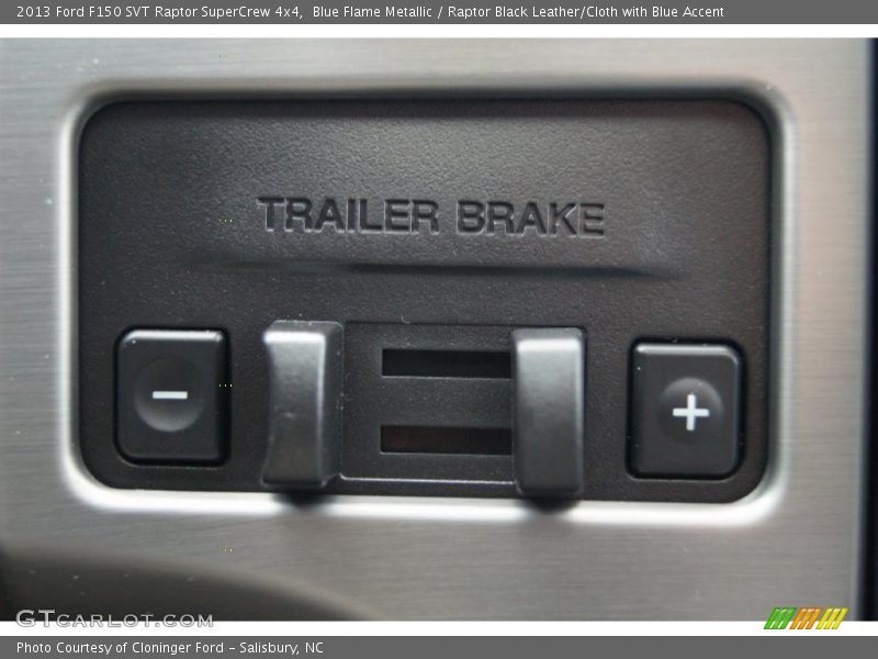 Trailer brake sliding switch - 2013 Ford F150 SVT Raptor SuperCrew 4x4